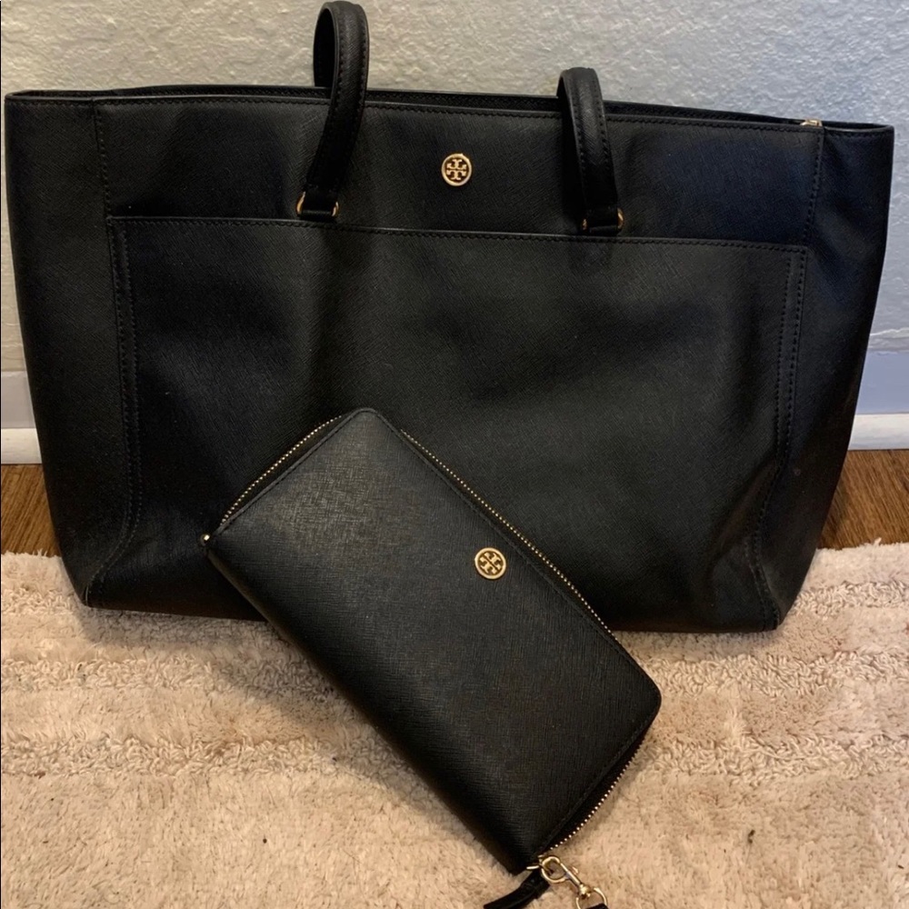 Tory Burch purse and wallet combo